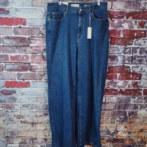 Warp + Weft Wide Leg Jeans